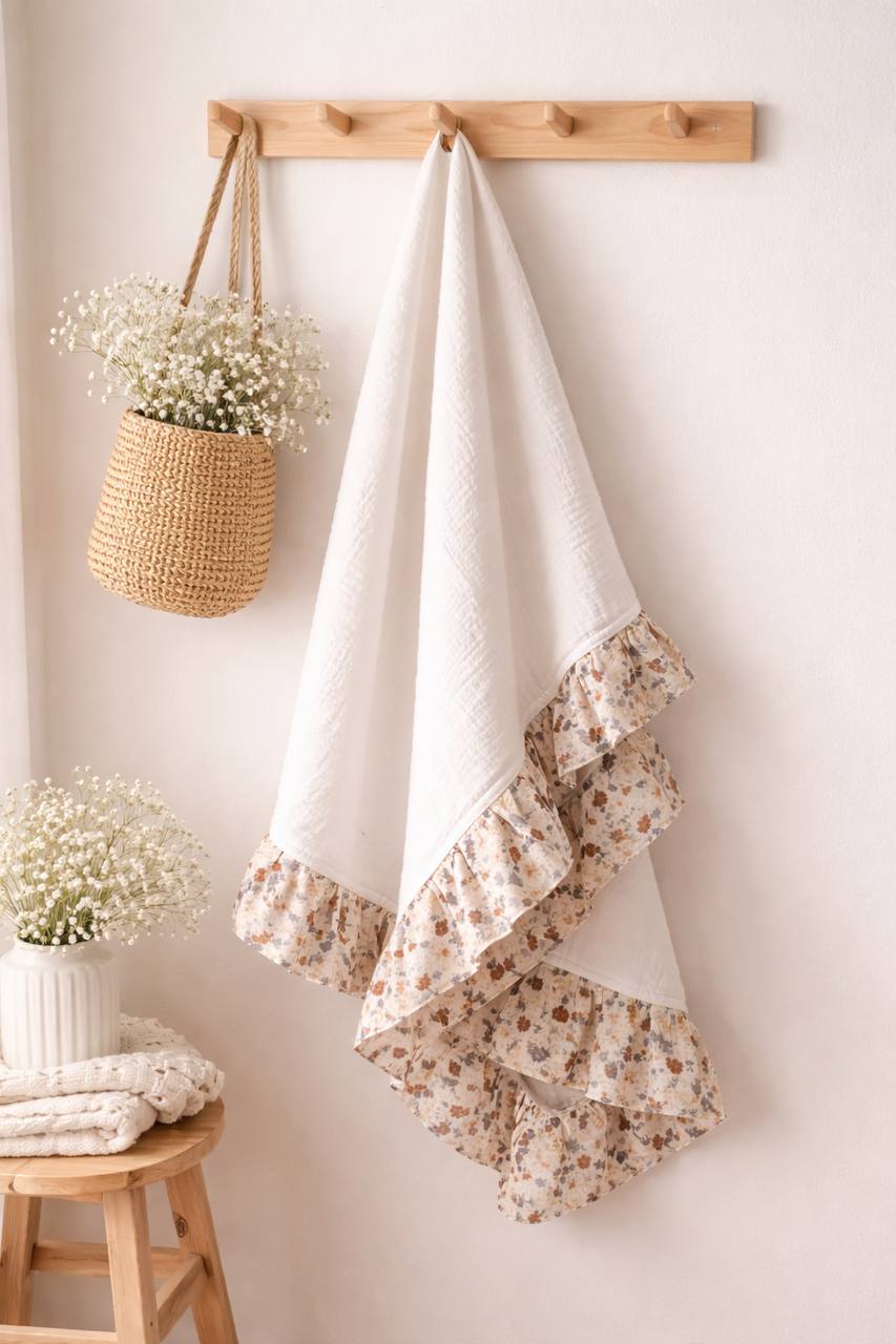 Musliowy otulacz  , handmade